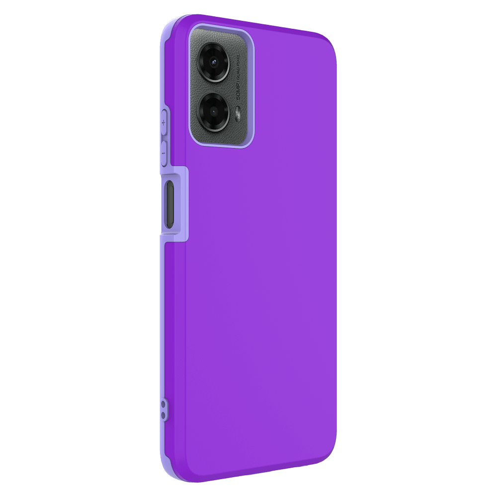 AMPD Dual Layer Soft Touch Classic Slim Case for Motorola Moto G 5G (2024)-- by AMPD