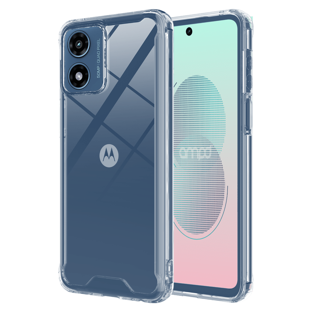 AMPD TPU / Acrylic Crystal Clear Case for Motorola Moto G 5G (2024)-Clear