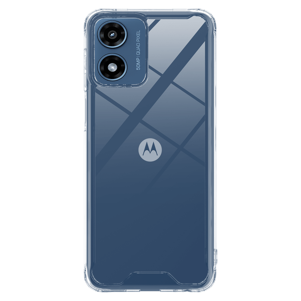 AMPD TPU / Acrylic Crystal Clear Case for Motorola Moto G 5G (2024)-Clear by AMPD