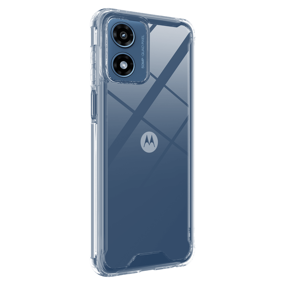 AMPD TPU / Acrylic Crystal Clear Case for Motorola Moto G 5G (2024)-Clear by AMPD
