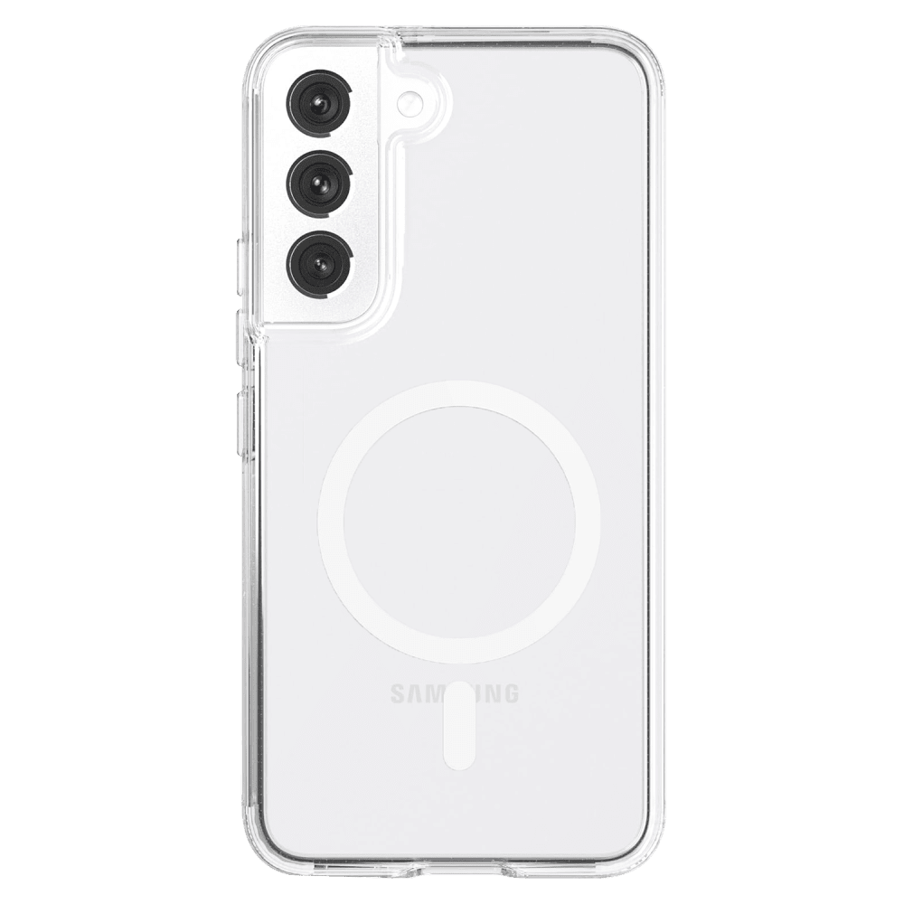 AMPD TPU / Acrylic Crystal Clear MagSafe Case for Samsung Galaxy S22-Clear by AMPD