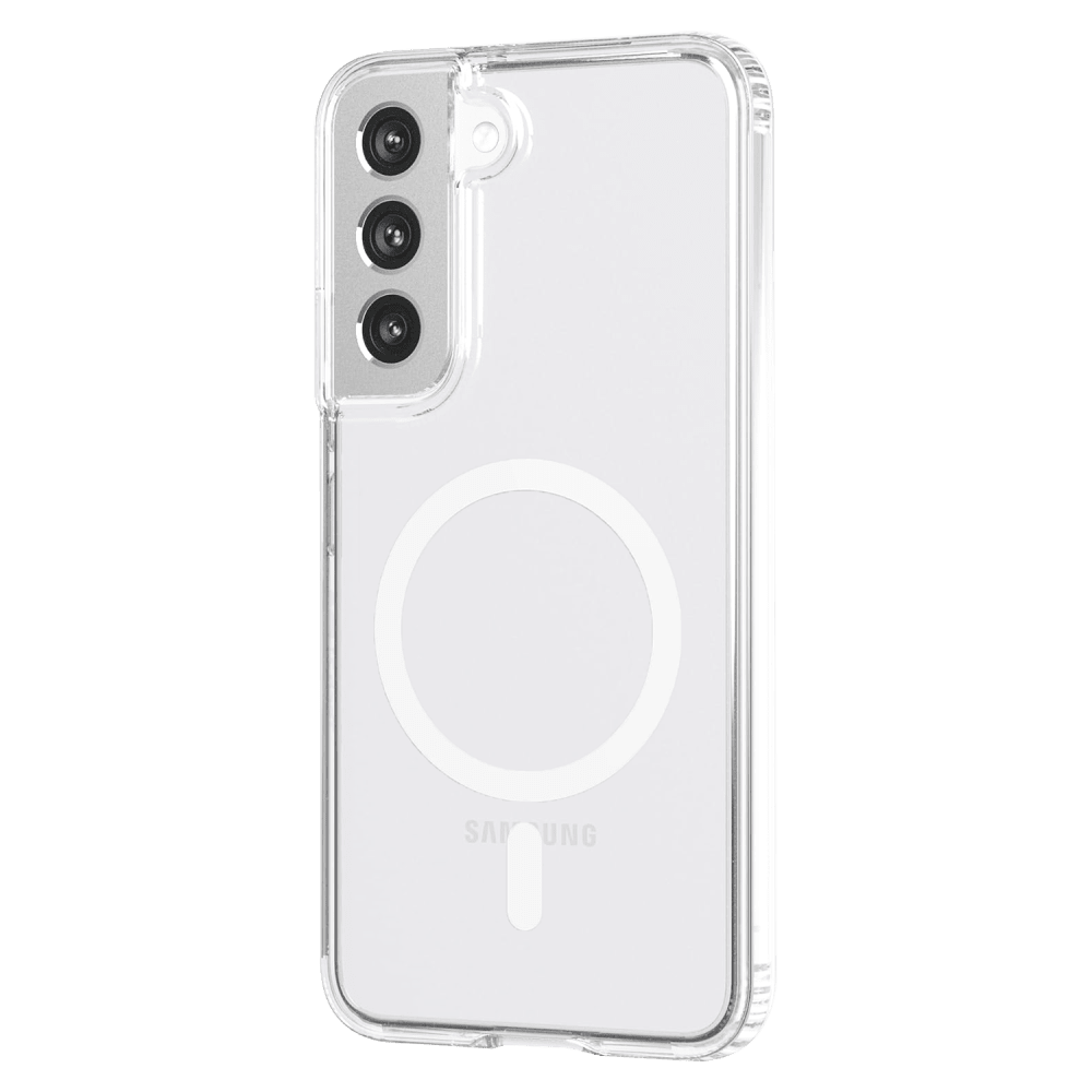 AMPD TPU / Acrylic Crystal Clear MagSafe Case for Samsung Galaxy S22-Clear by AMPD