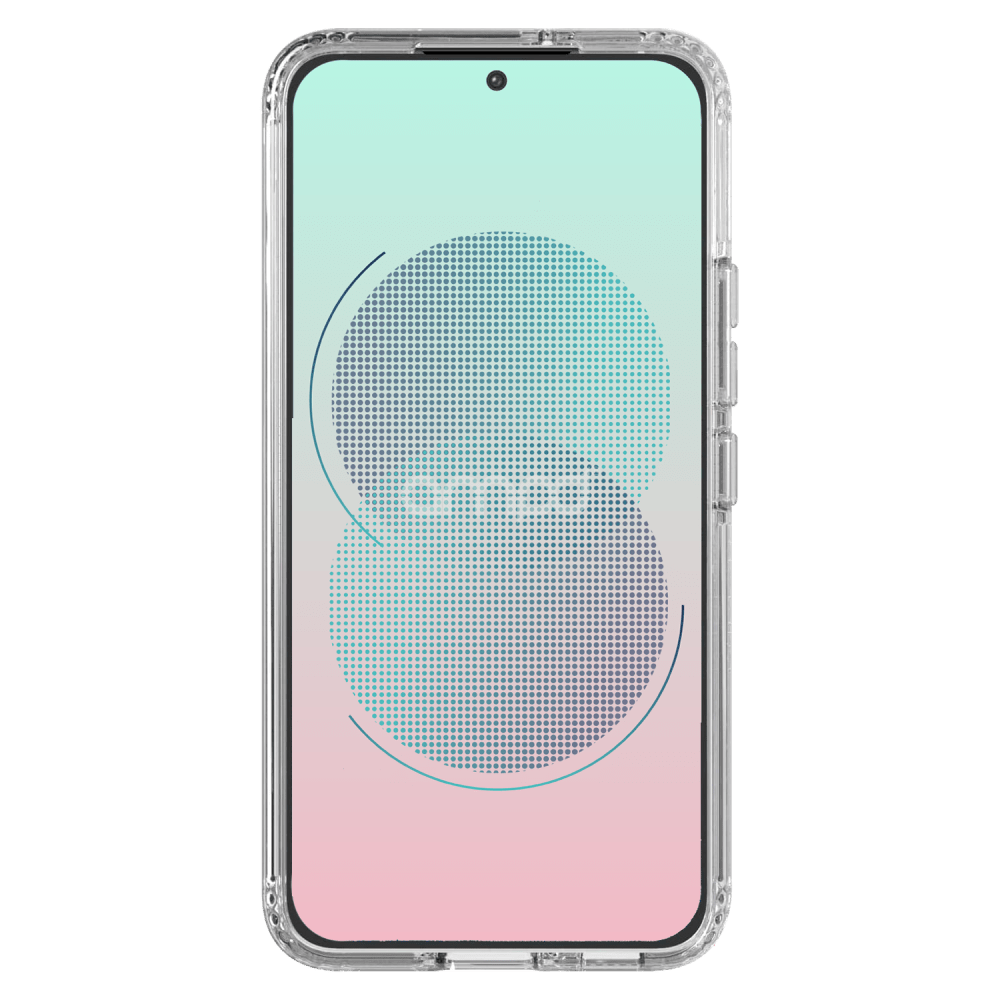 AMPD TPU / Acrylic Crystal Clear MagSafe Case for Samsung Galaxy S22-Clear by AMPD