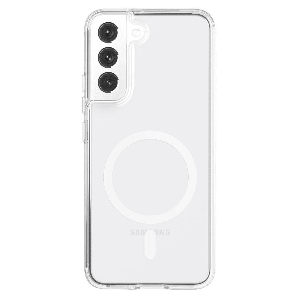 AMPD TPU / Acrylic Crystal Clear MagSafe Case for Samsung Galaxy S22 Plus-Clear by AMPD