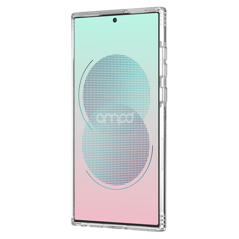 AMPD TPU / Acrylic Crystal Clear MagSafe Case for Samsung Galaxy S22 Ultra-Clear by AMPD