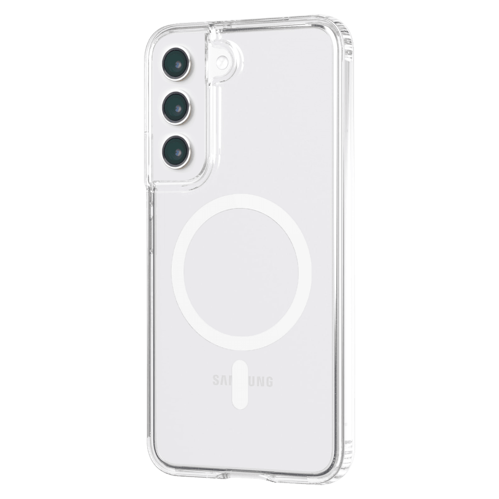 AMPD TPU / Acrylic Crystal Clear MagSafe Case for Samsung Galaxy S23-Clear by AMPD