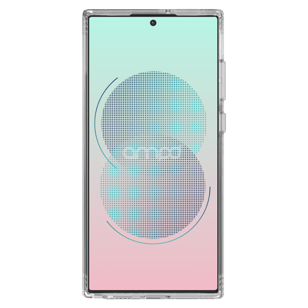 AMPD TPU / Acrylic Crystal Clear MagSafe Case for Samsung Galaxy S23 Ultra-Clear by AMPD