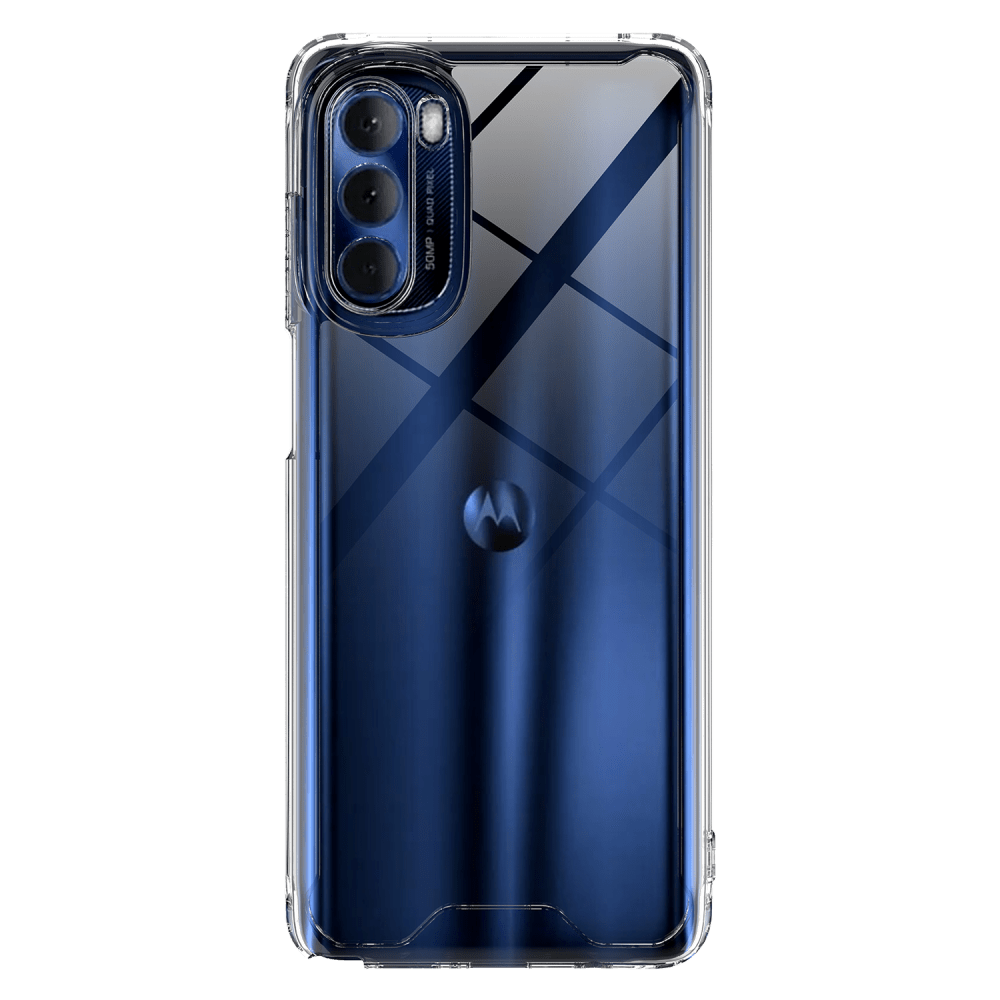 AMPD TPU / Acrylic Hard Shell Case for Motorola Moto G Stylus (2022) / Moto G Stylus 5G (2022)-Clear by AMPD