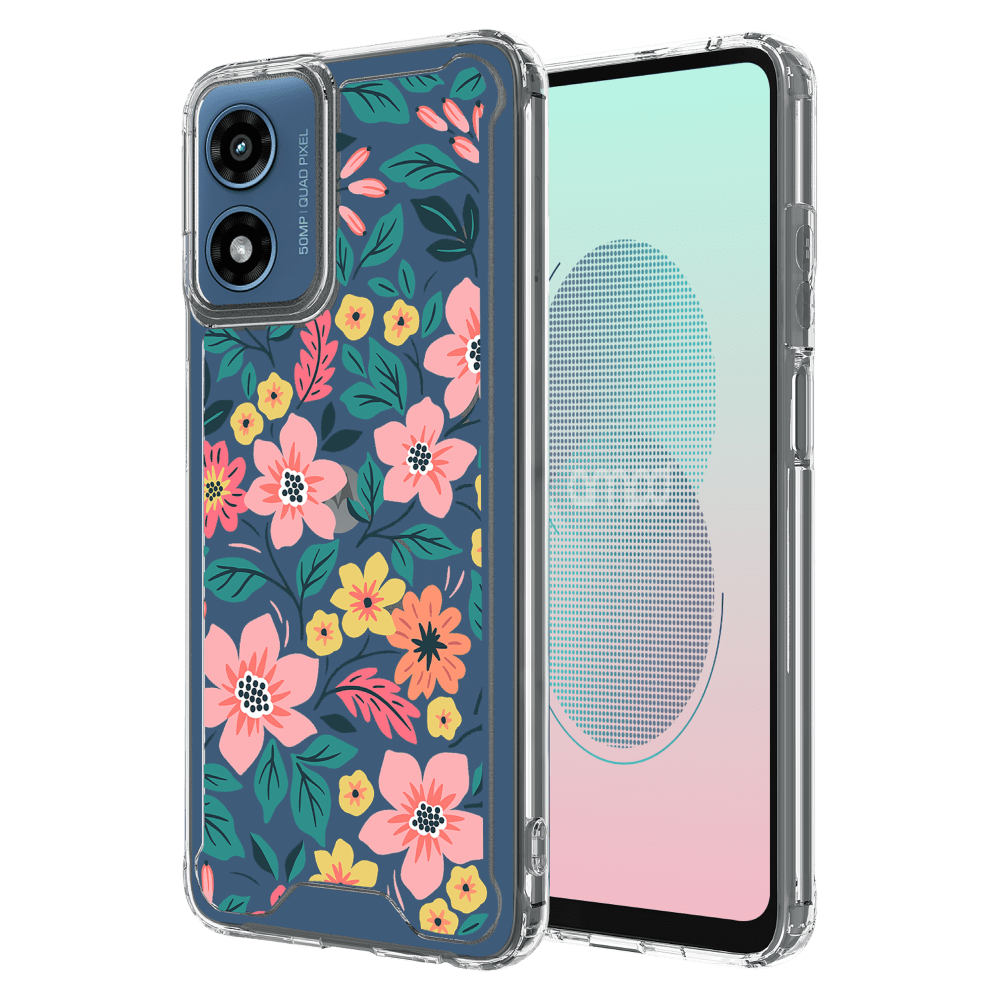 AMPD TPU / Acrylic HD Print Case for Motorola Moto G Stylus 5G (2024)-Pink