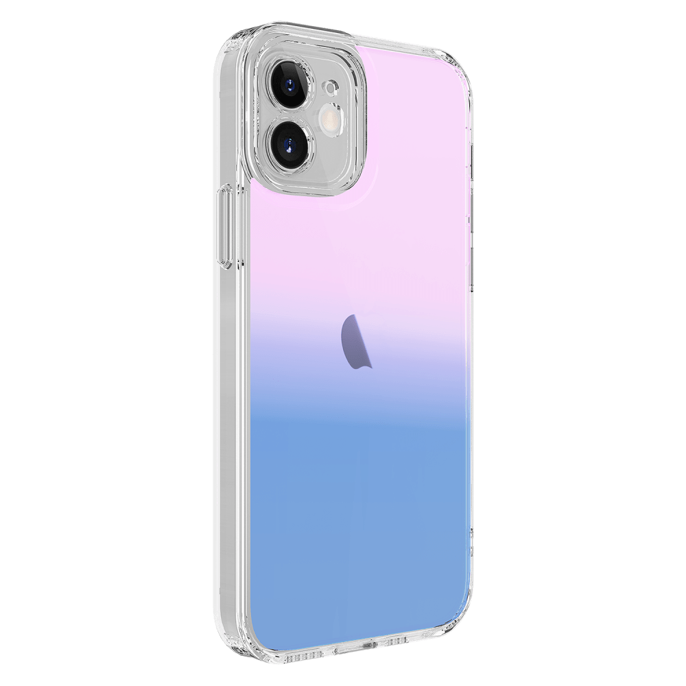 AMPD Acrylic Ice Holographic Case for Apple iPhone 12-Blue by AMPD