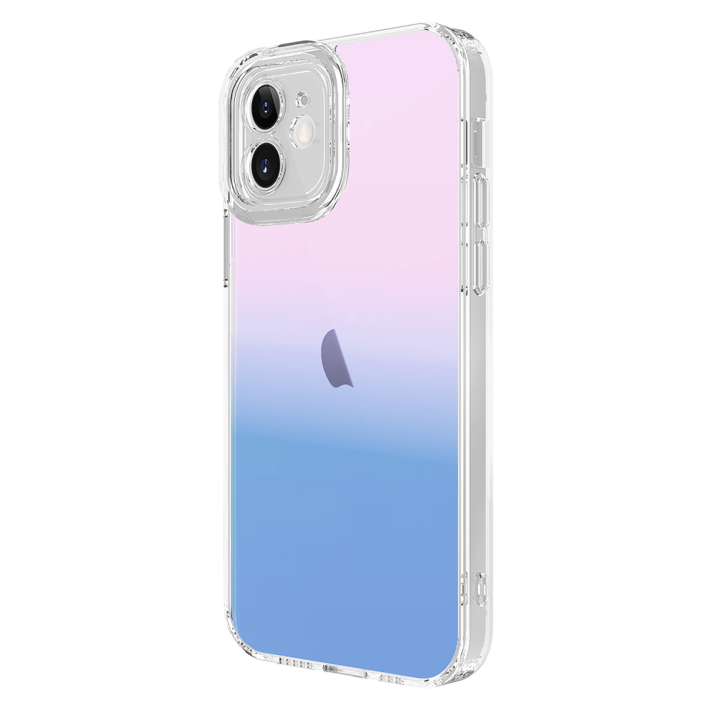 AMPD Acrylic Ice Holographic Case for Apple iPhone 12-Blue by AMPD