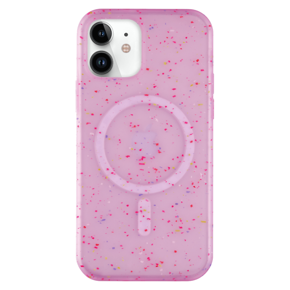 AMPD Jelly Confetti Soft Shell MagSafe Case for Apple iPhone 12 / iPhone 12 Pro-Purple by AMPD
