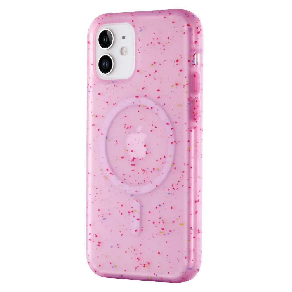 AMPD Jelly Confetti Soft Shell MagSafe Case for Apple iPhone 12 / iPhone 12 Pro-Purple by AMPD