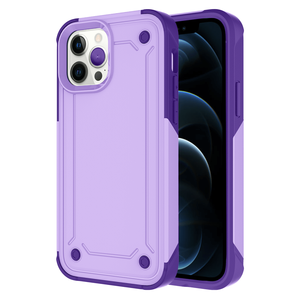 AMPD Rugged Drop Case for Apple iPhone 12-Purple
