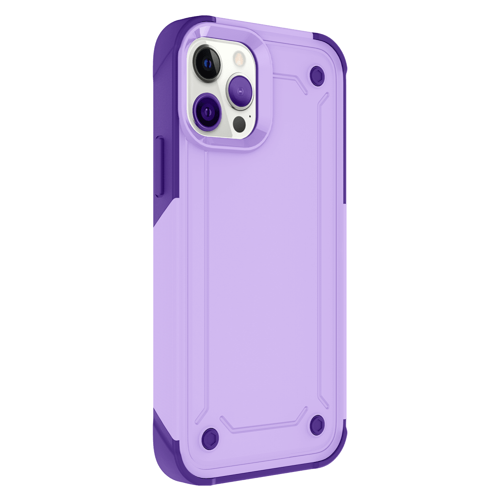 AMPD Rugged Drop Case for Apple iPhone 12-Purple by AMPD