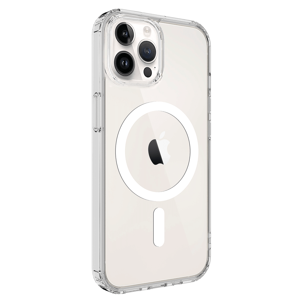 AMPD TPU / Acrylic Crystal Clear MagSafe Case for Apple iPhone 12 Pro Max-Clear by AMPD
