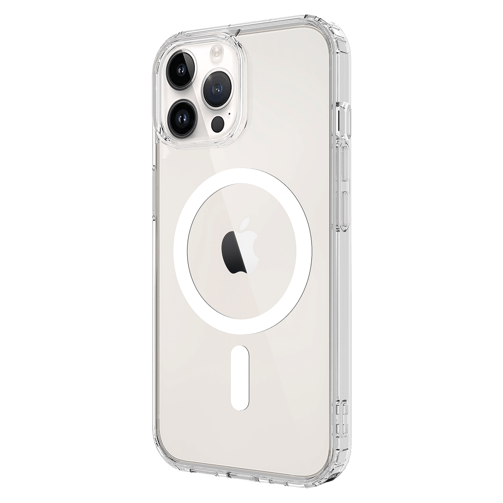 AMPD TPU / Acrylic Crystal Clear MagSafe Case for Apple iPhone 12 Pro Max-Clear by AMPD