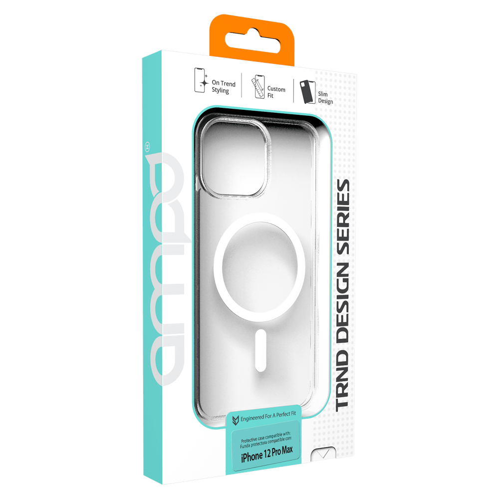 AMPD TPU / Acrylic Crystal Clear MagSafe Case for Apple iPhone 12 Pro Max-Clear by AMPD