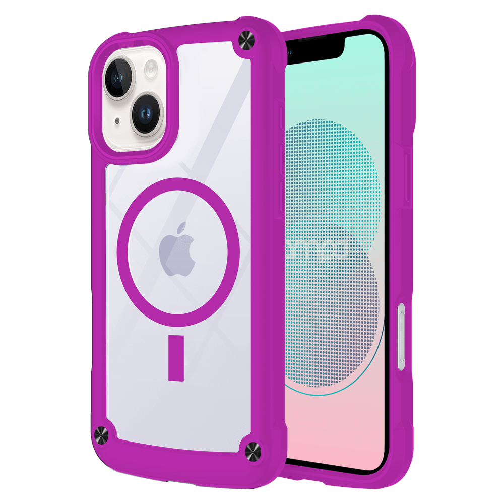 AMPD DuraBump Case for Apple iPhone 13-Purple