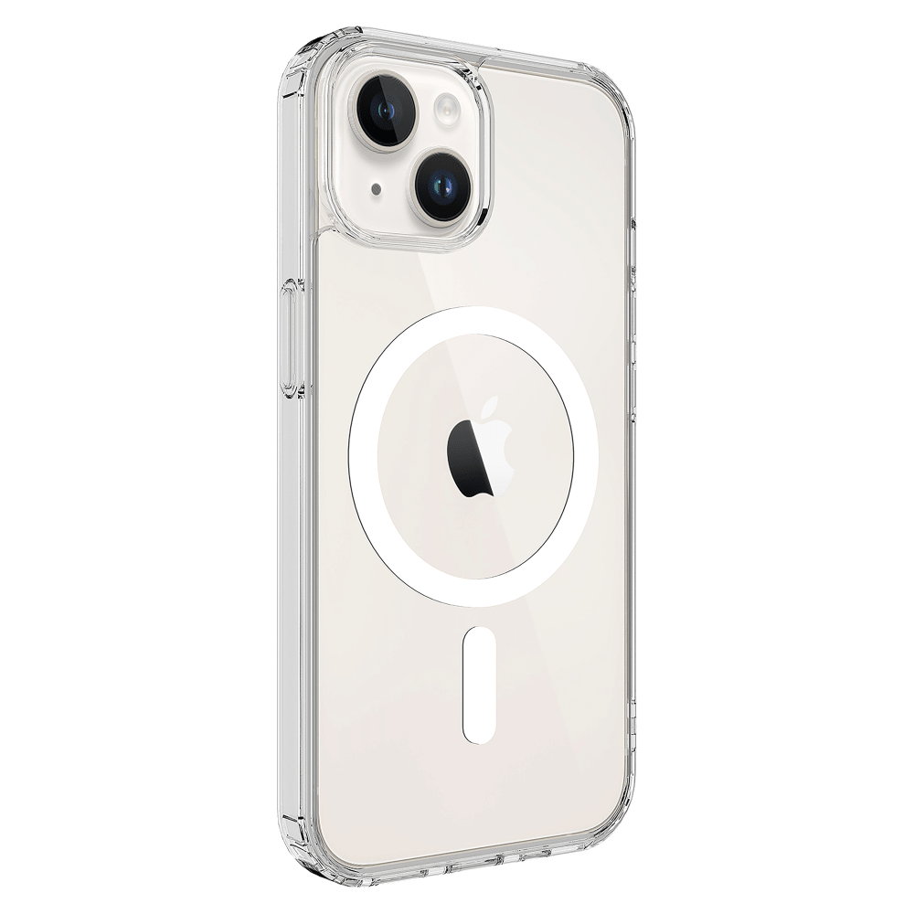 AMPD TPU / Acrylic Crystal Clear MagSafe Case for Apple iPhone 13-Clear by AMPD