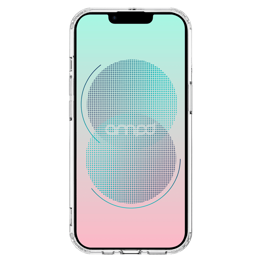 AMPD TPU / Acrylic Crystal Clear MagSafe Case for Apple iPhone 13-Clear by AMPD