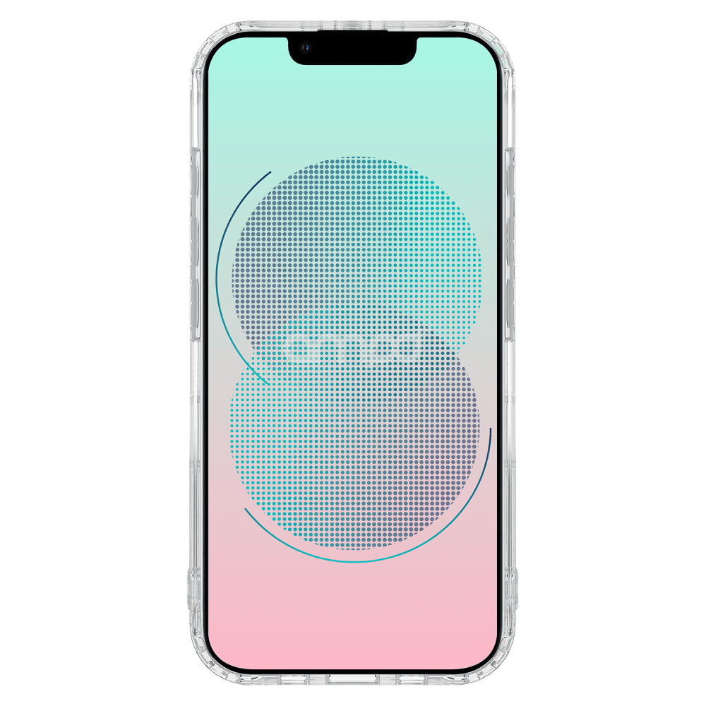 AMPD TPU / Acrylic Crystal Clear Case for Apple iPhone 13-Clear by AMPD