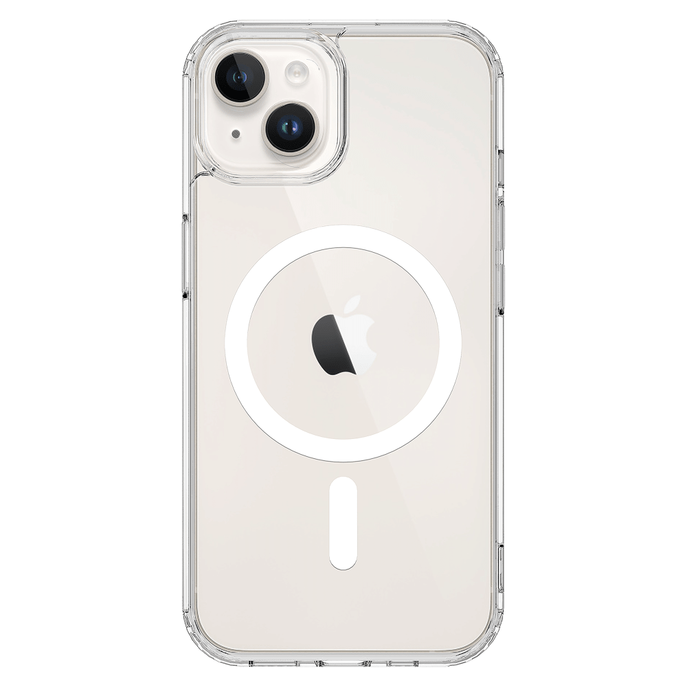 AMPD TPU / Acrylic Crystal Clear MagSafe Case for Apple iPhone 14-Clear by AMPD