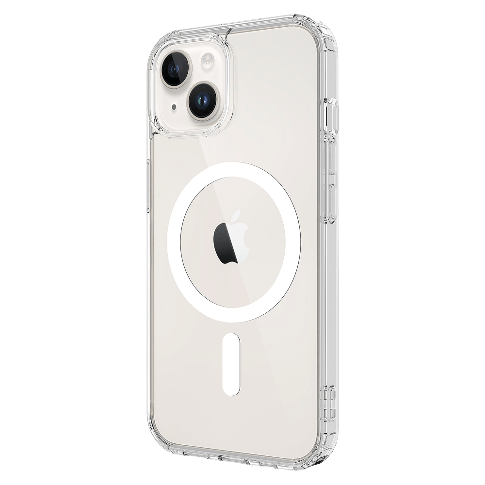 AMPD TPU / Acrylic Crystal Clear MagSafe Case for Apple iPhone 14-Clear by AMPD