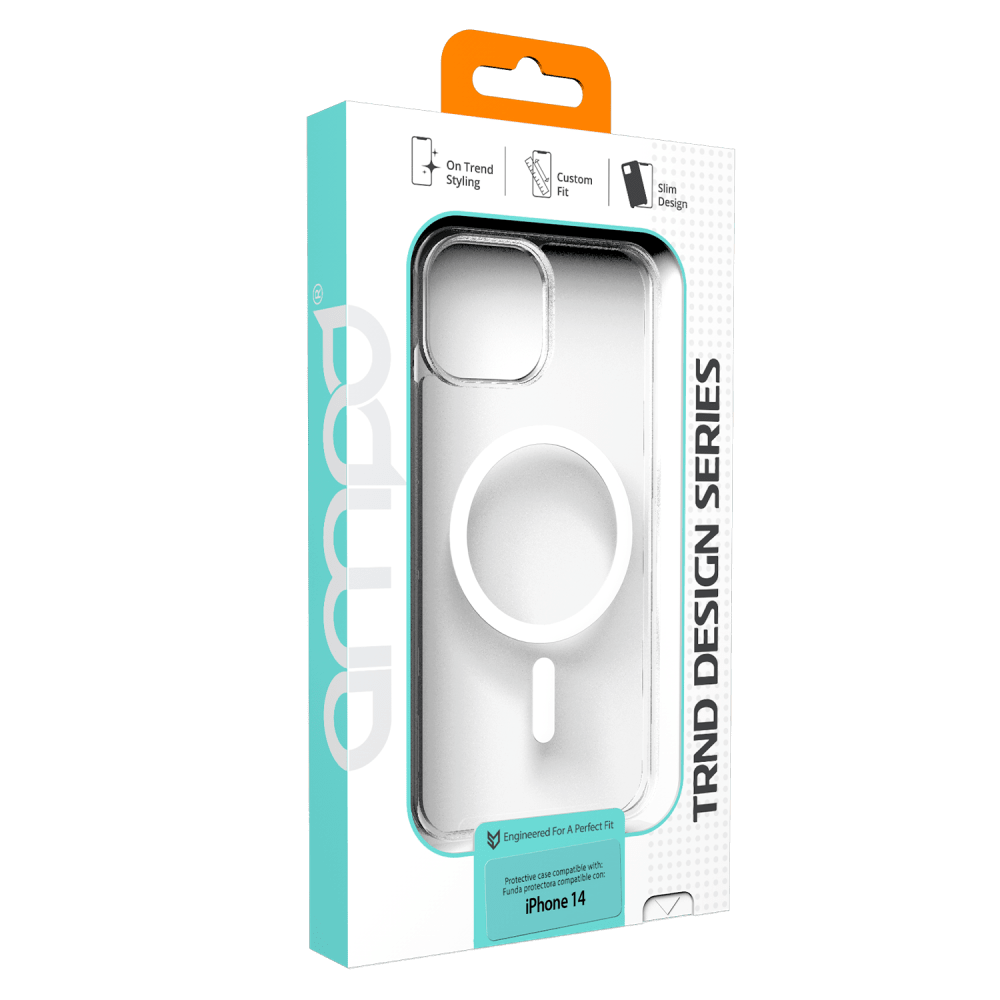 AMPD TPU / Acrylic Crystal Clear MagSafe Case for Apple iPhone 14-Clear by AMPD