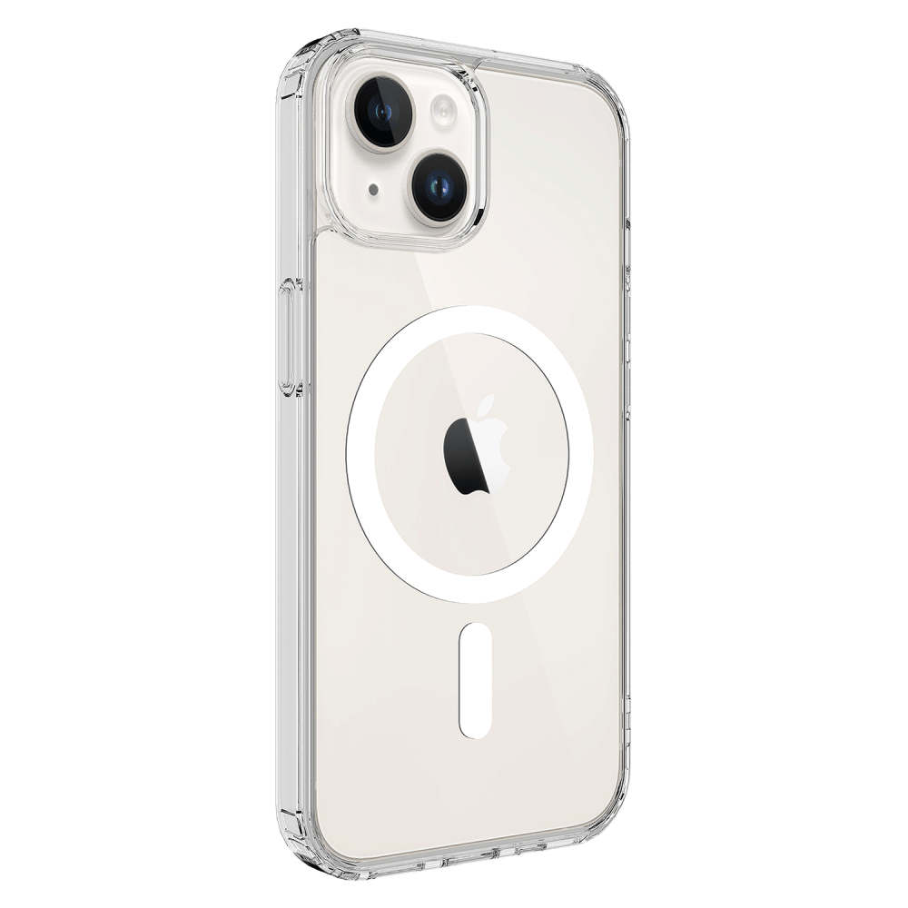 AMPD TPU / Acrylic Crystal Clear MagSafe Case for Apple iPhone 15-- by AMPD