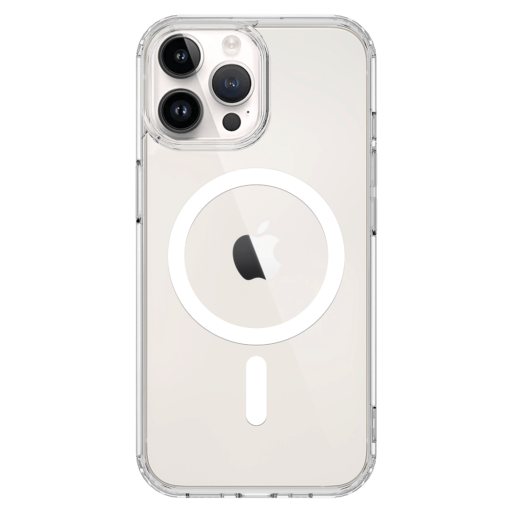 AMPD TPU / Acrylic Crystal Clear MagSafe Case for Apple iPhone 15 Pro-Clear by AMPD