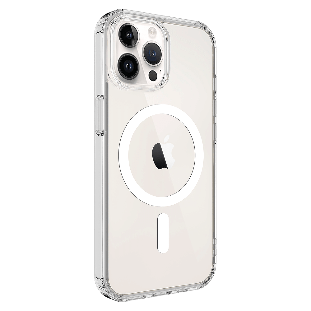 AMPD TPU / Acrylic Crystal Clear MagSafe Case for Apple iPhone 15 Pro-Clear by AMPD