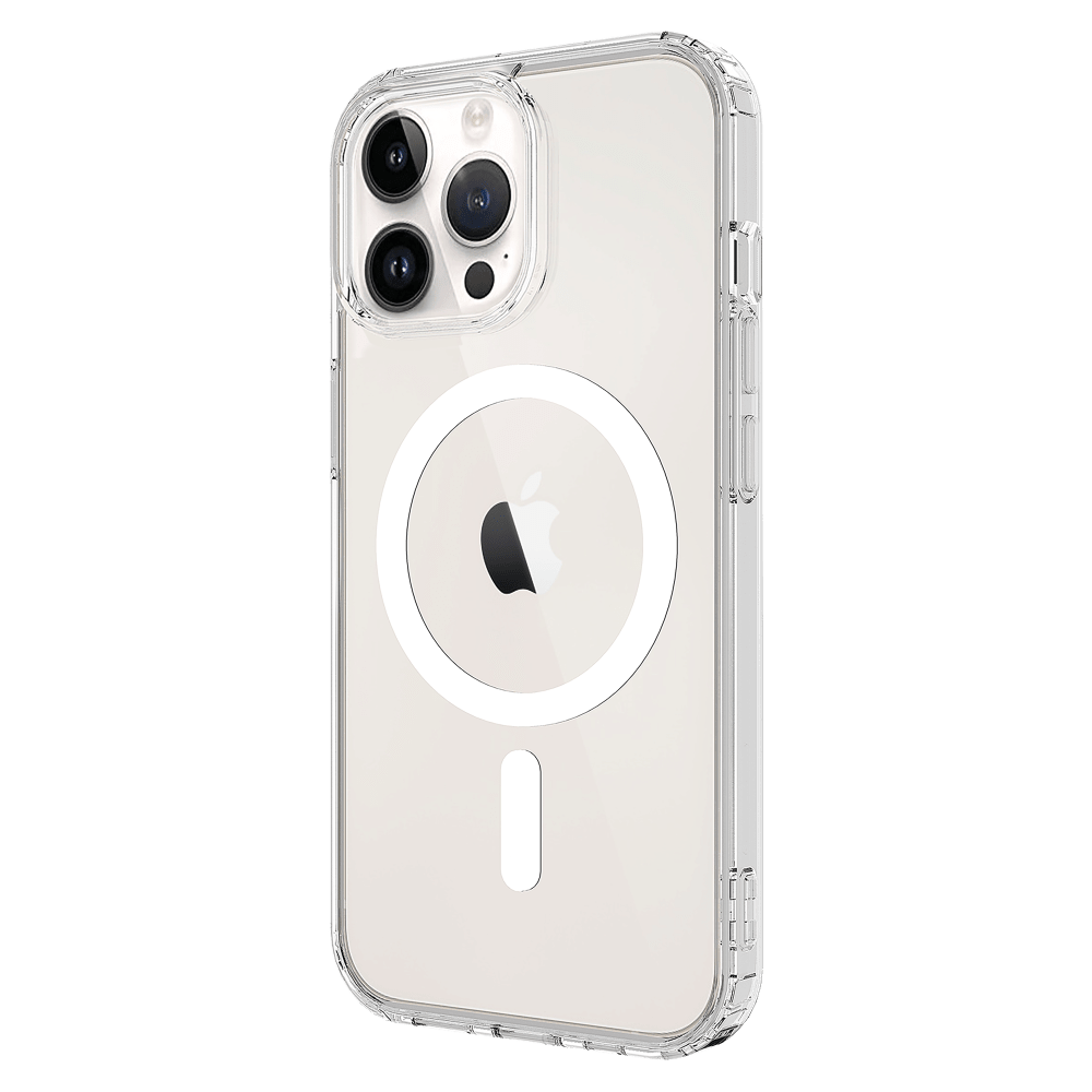 AMPD TPU / Acrylic Crystal Clear MagSafe Case for Apple iPhone 15 Pro-Clear by AMPD