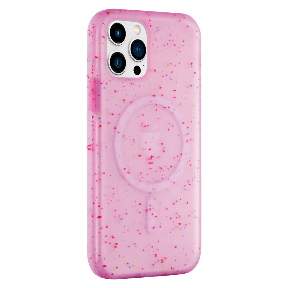 AMPD Jelly Confetti Soft Shell MagSafe Case for Apple iPhone 15 Pro Max-Purple by AMPD
