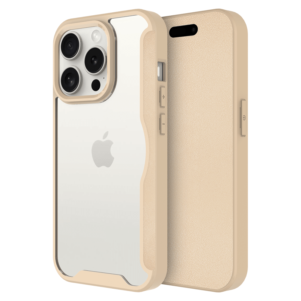 AMPD TPU / Acrylic Flip Wallet MagSafe Case for Apple iPhone 15 Pro Max-- by AMPD