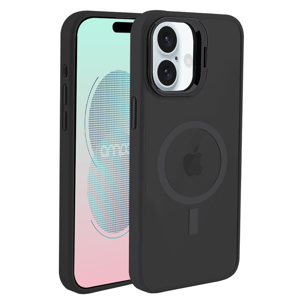 AMPD Acrylic Smoke CamKick MagSafe Case for Apple iPhone 16-- by AMPD