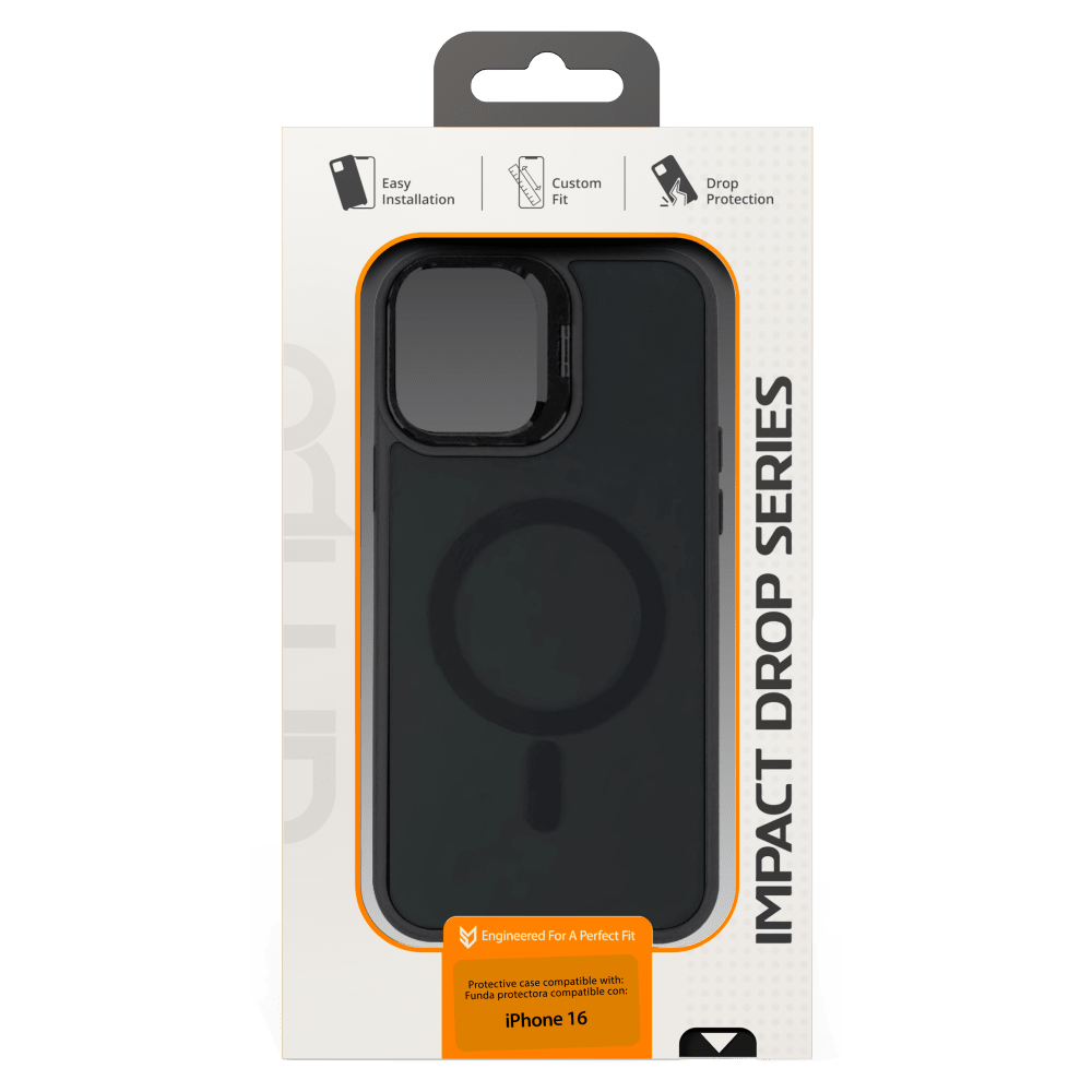 AMPD Acrylic Smoke CamKick MagSafe Case for Apple iPhone 16-- by AMPD