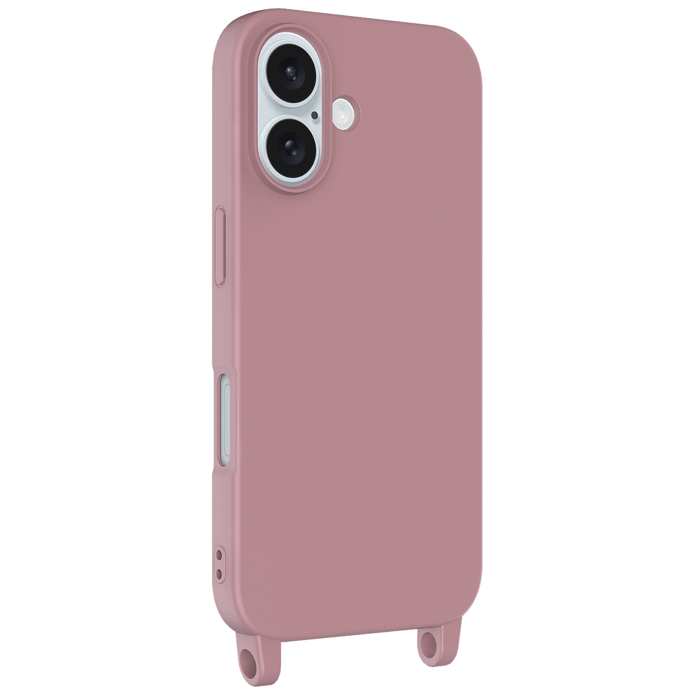 AMPD Real Feel TPU Crossbody Strap Case for Apple iPhone 16-- by AMPD
