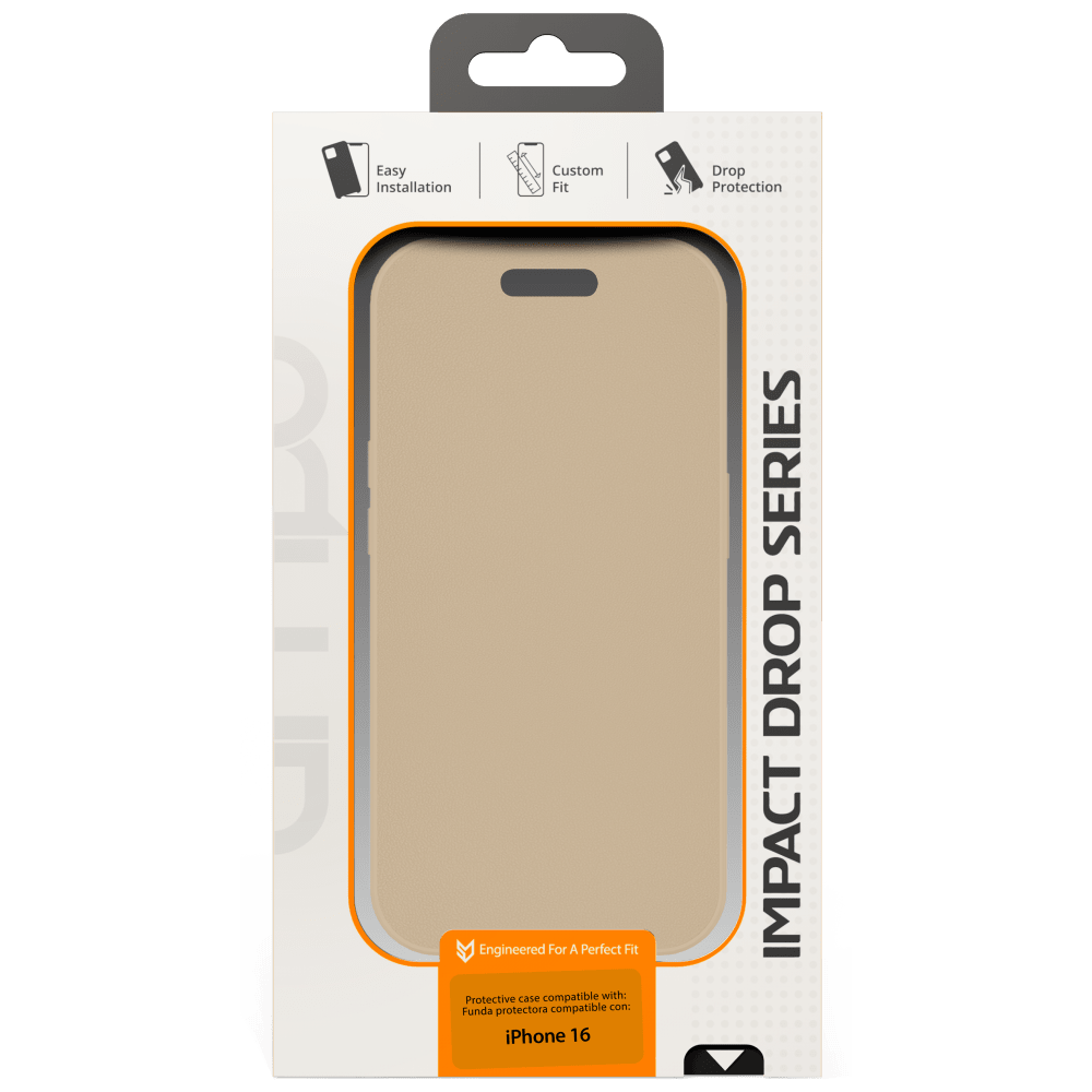 AMPD TPU / Acrylic Wallet Flip MagSafe Case for Apple iPhone 16-- by AMPD