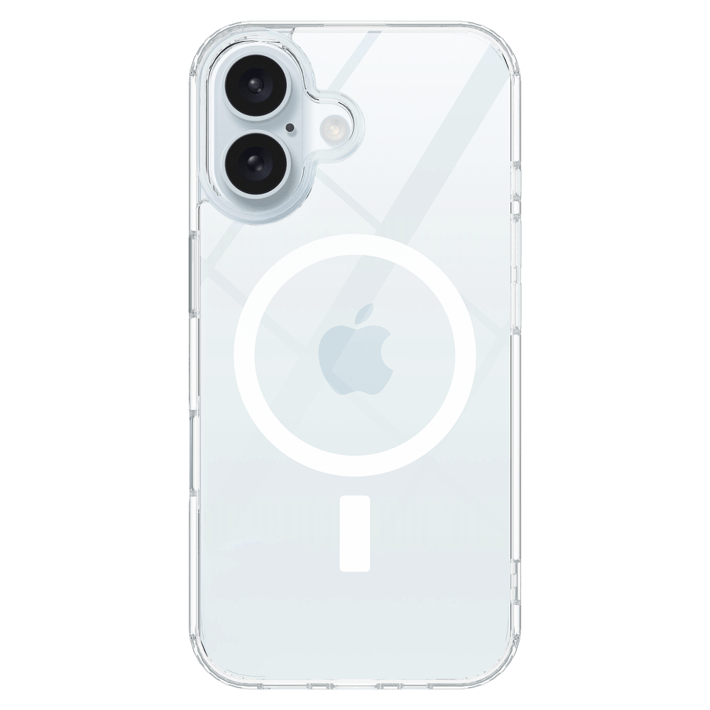AMPD TPU / Acrylic Crystal Clear MagSafe Case for Apple iPhone 16-Clear by AMPD