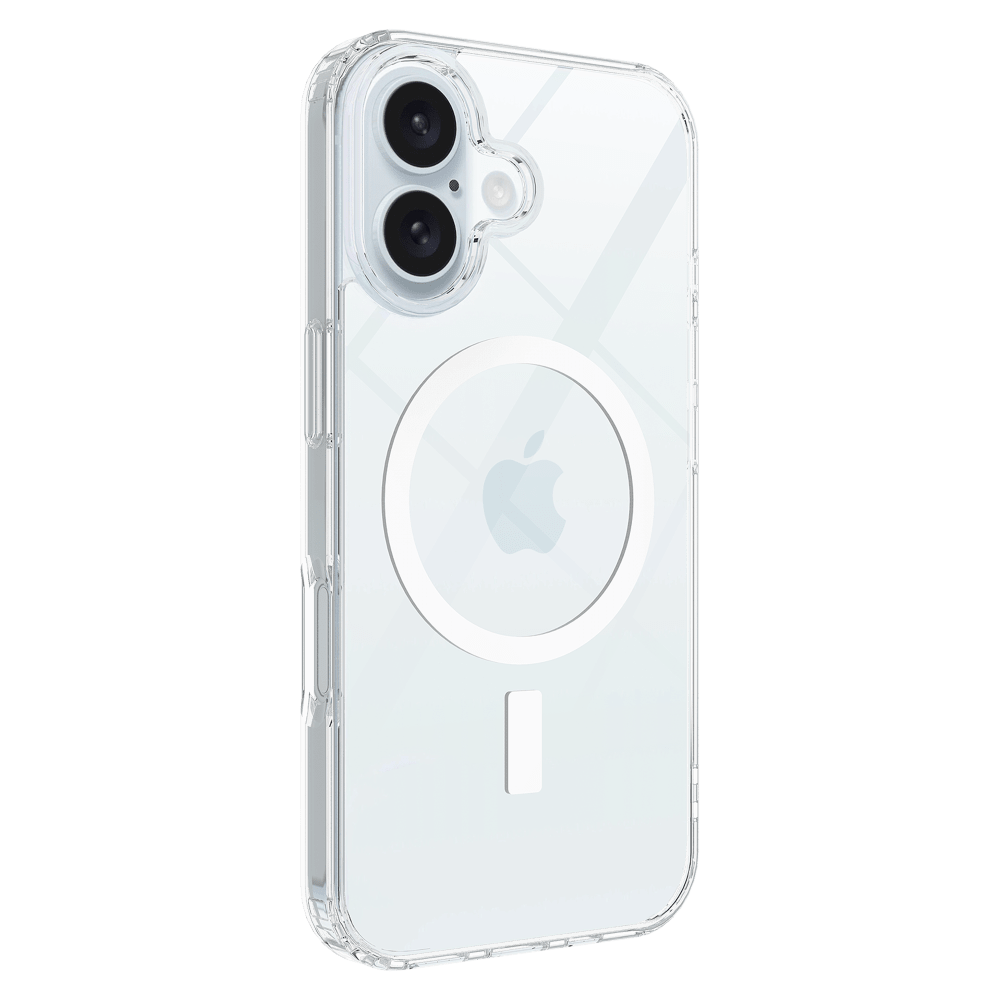 AMPD TPU / Acrylic Crystal Clear MagSafe Case for Apple iPhone 16-Clear by AMPD