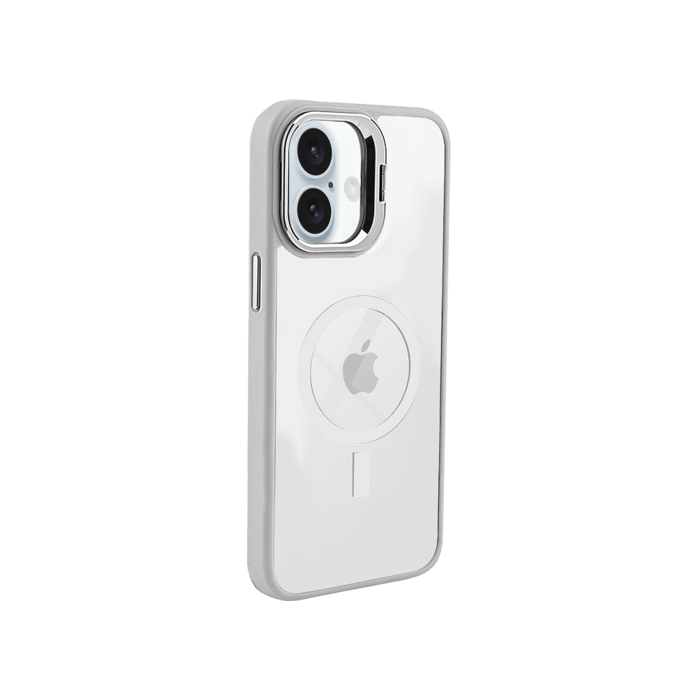 AMPD Acrylic Smoke CamKick MagSafe Case for Apple iPhone 16 Plus-- by AMPD
