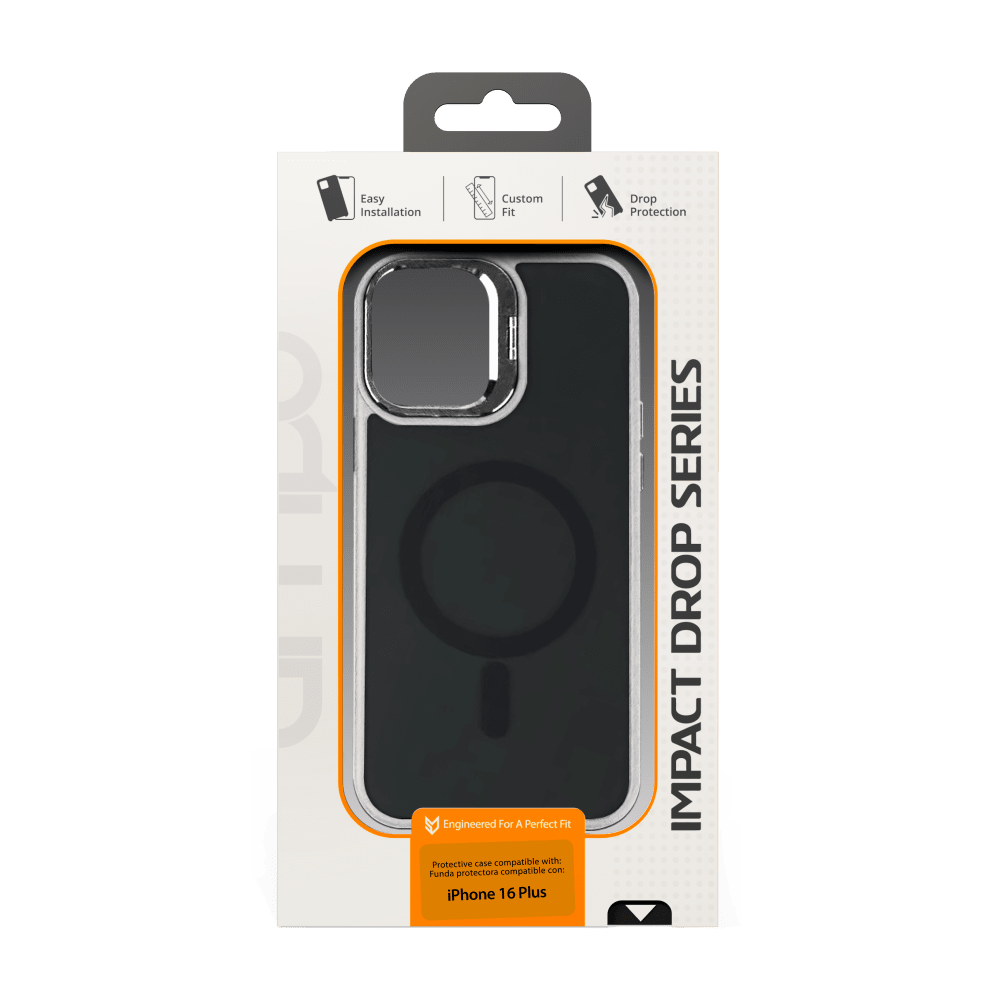 AMPD Acrylic Smoke CamKick MagSafe Case for Apple iPhone 16 Plus-- by AMPD