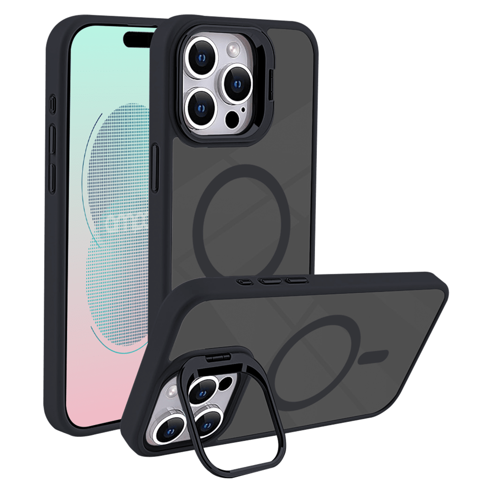 AMPD Acrylic Smoke CamKick MagSafe Case for Apple iPhone 16 Pro-- by AMPD
