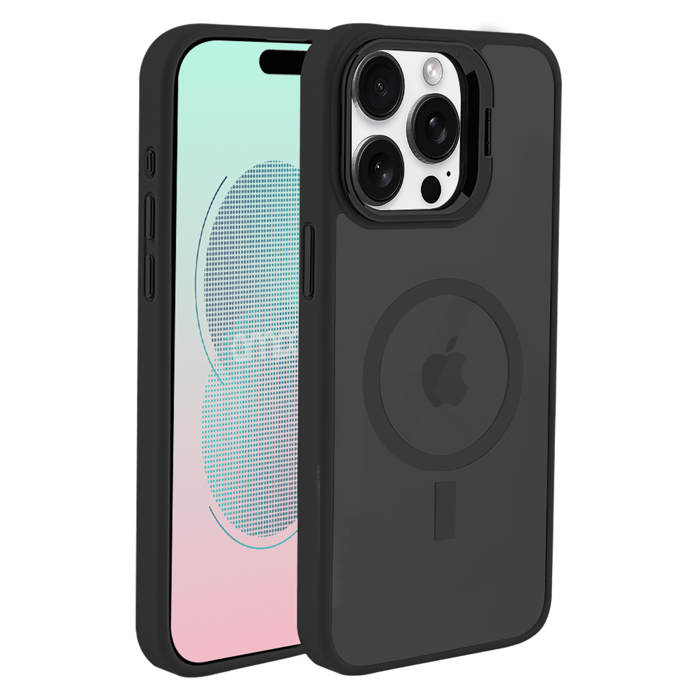AMPD Acrylic Smoke CamKick MagSafe Case for Apple iPhone 16 Pro-- by AMPD