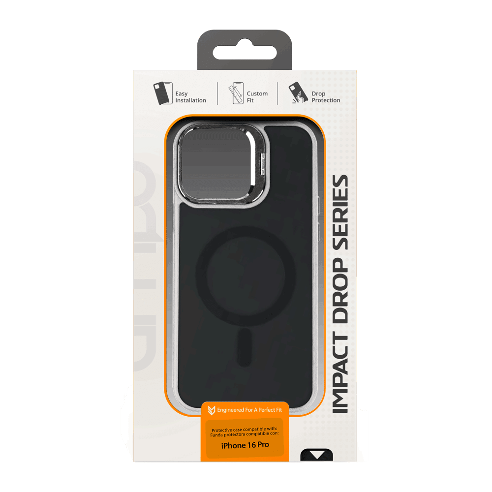 AMPD Acrylic Smoke CamKick MagSafe Case for Apple iPhone 16 Pro-- by AMPD