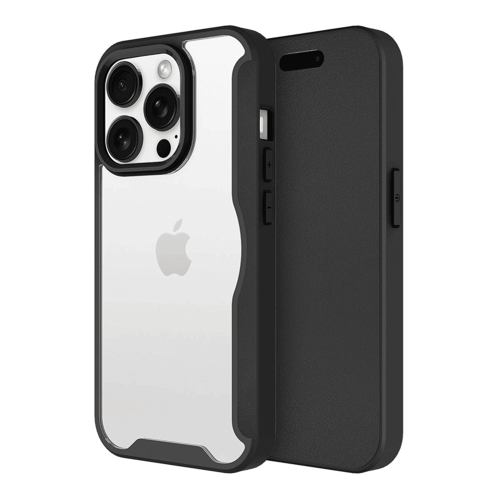AMPD TPU / Acrylic Wallet Flip MagSafe Case for Apple iPhone 16 Pro-- by AMPD