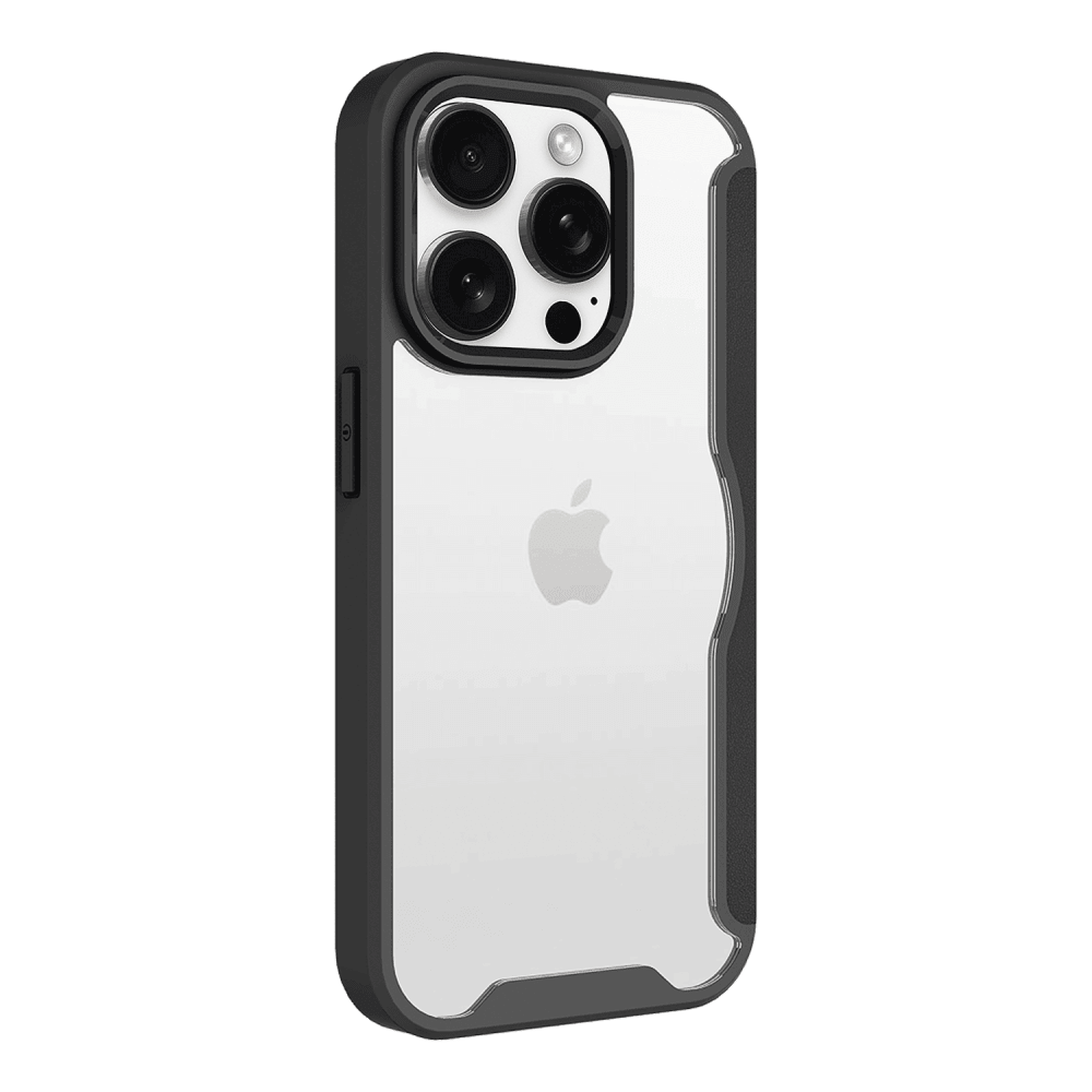 AMPD TPU / Acrylic Wallet Flip MagSafe Case for Apple iPhone 16 Pro-- by AMPD