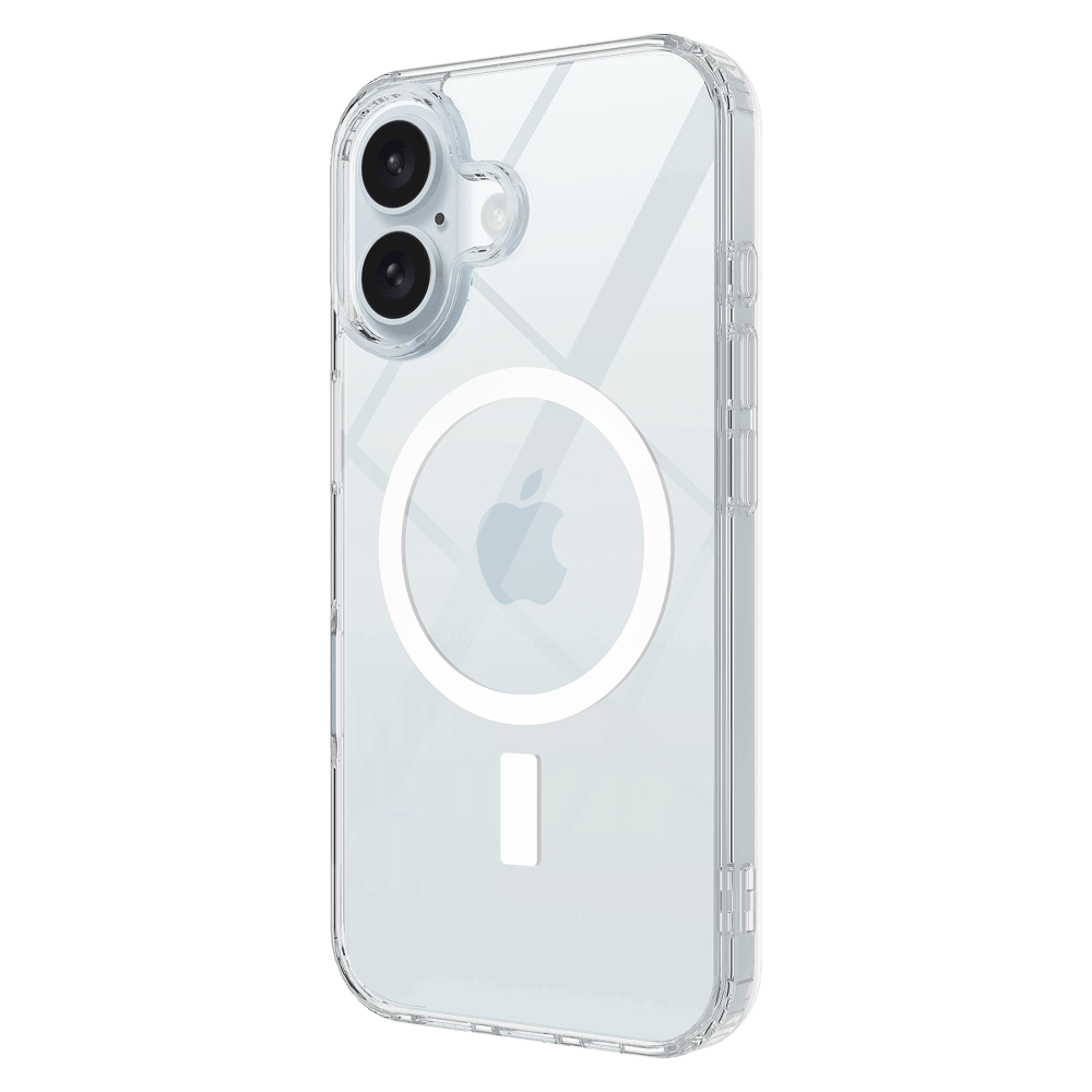 AMPD TPU / Acrylic Crystal Clear MagSafe Case for Apple iPhone 16 Plus-Clear by AMPD