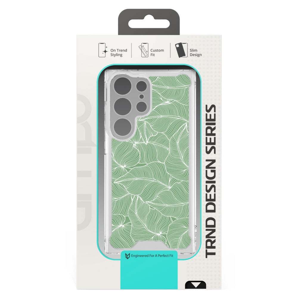 AMPD TPU / Acrylic HD Print Case for Samsung Galaxy S24 Ultra-Green by AMPD
